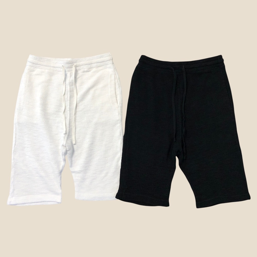 Goodlife Terry Cloth Shorts Lot Mens Small Black White Bundle Drawstring USA